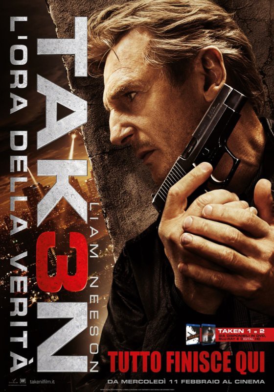 Taken 3 - L'ora della verit - poster