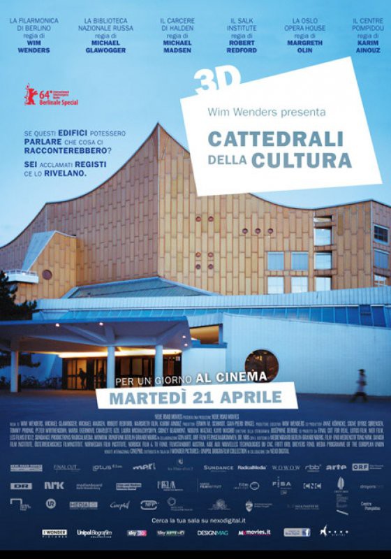 Cattedrali della Cultura 3D - poster