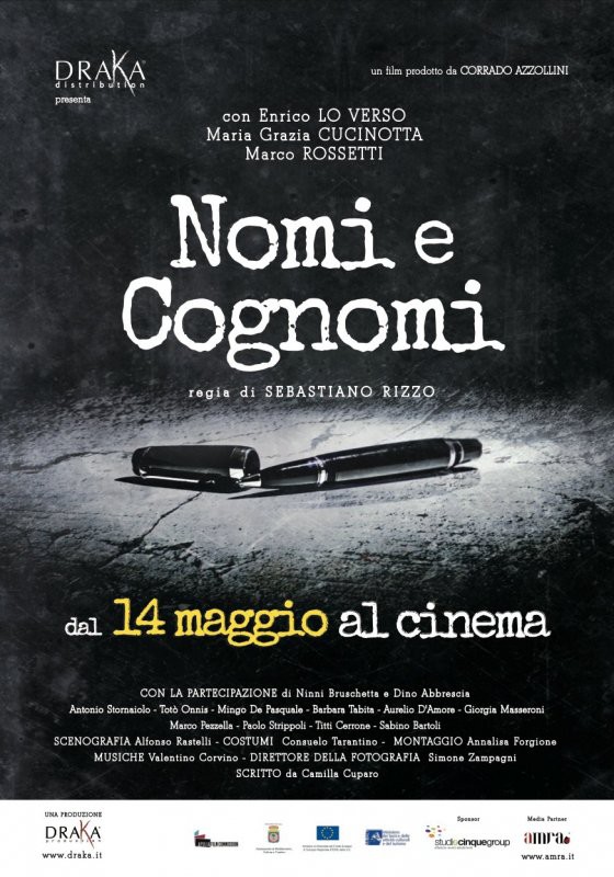 Nomi e cognomi - poster