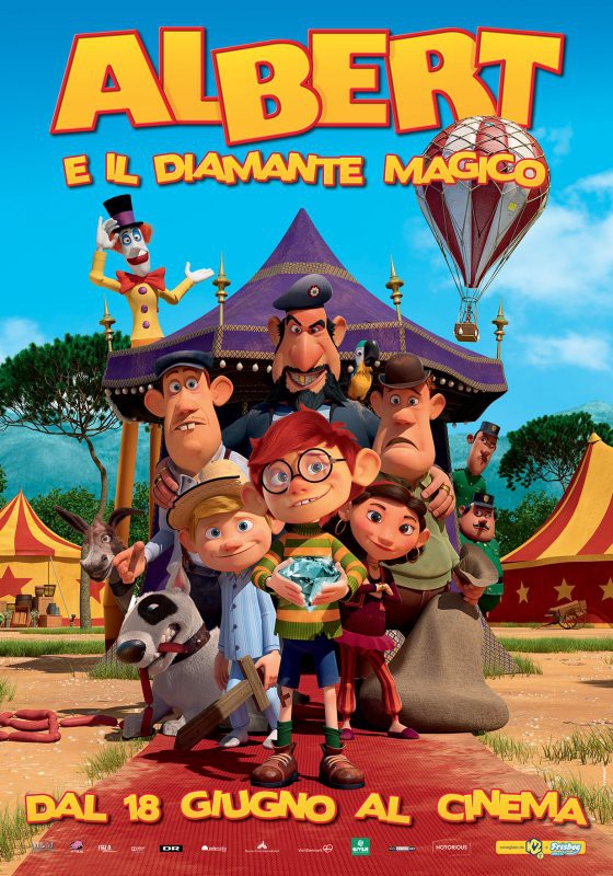 Albert e il diamante magico - poster