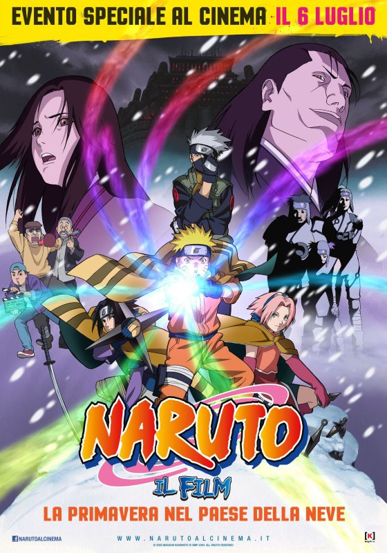 Naruto il film: La primavera nel paese della neve - poster