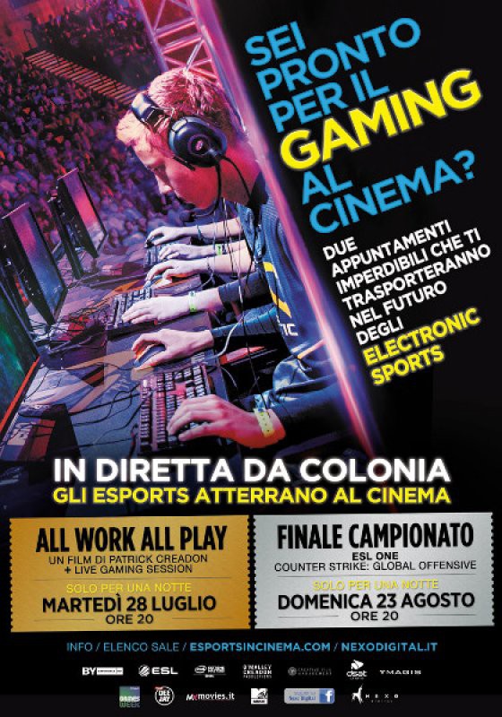 eSports - Il gaming in diretta al cinema - poster