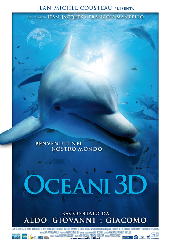 Oceani 3D - poster