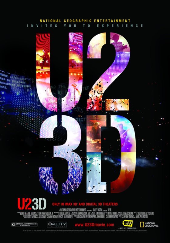 U2 3D - poster