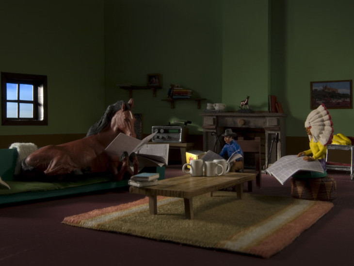 Panico Al Villaggio - fotogramma