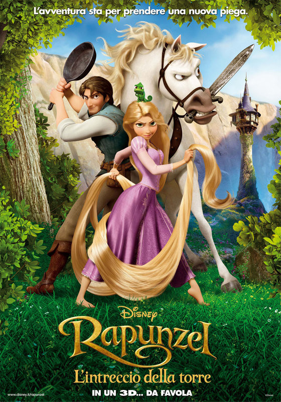 Rapunzel - L'Intreccio della Torre - poster