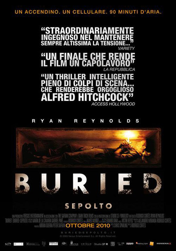 Buried - Sepolto - poster