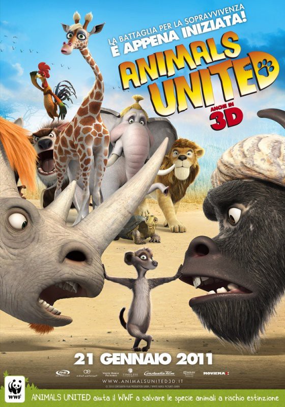 Animals United 3D - poster