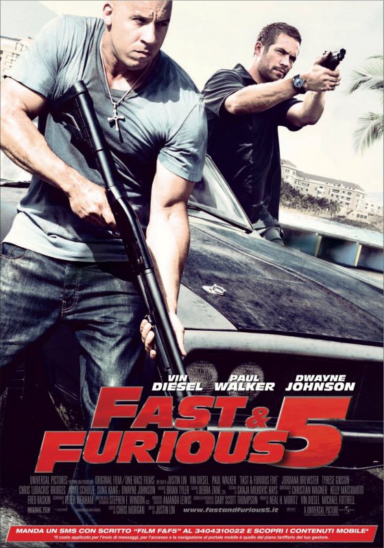 Fast & Furious 5 - poster