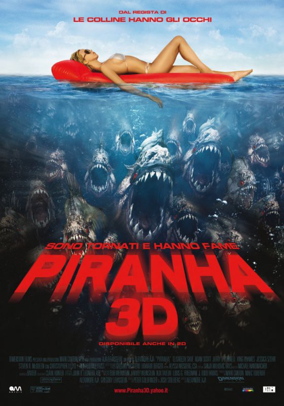 Piranha 3D - poster