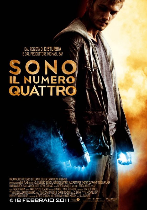 Sono il Numero Quattro - poster