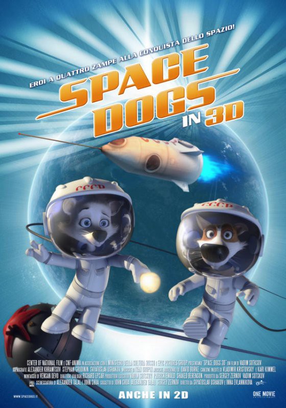 Space Dogs 3D - poster