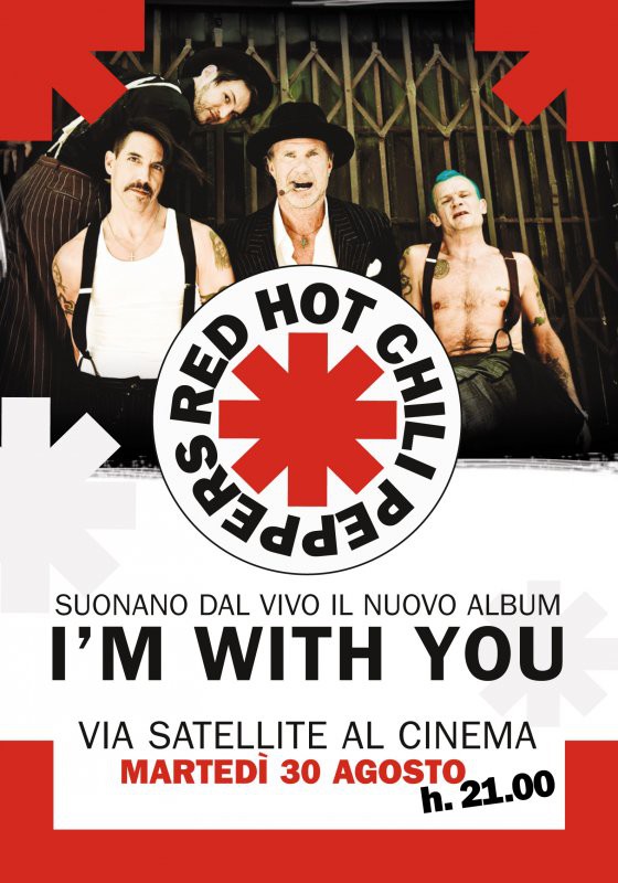 Red Hot Chili Peppers Live: I'm With You - poster