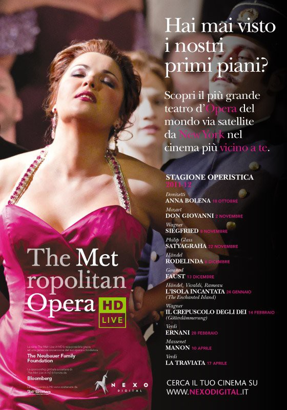 Met Opera / Anna Bolena - poster