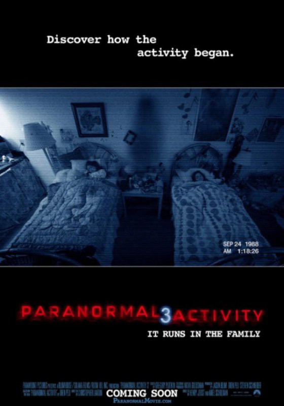 Paranormal Activity 3 - poster