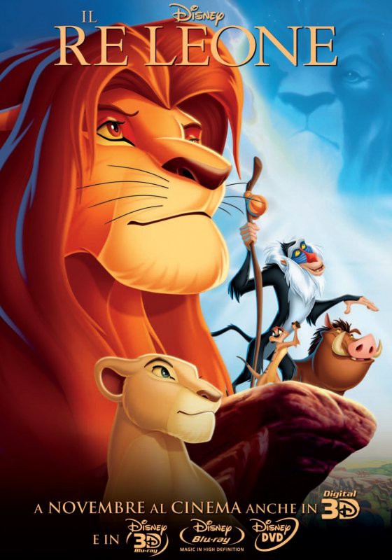 Il Re Leone 3D - poster