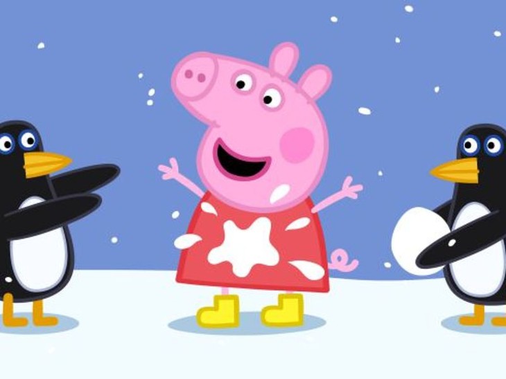 Peppa pig in giro per il mondo - fotogramma