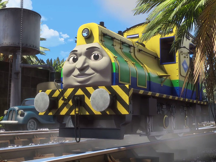 Il trenino Thomas - la grande corsa - fotogramma