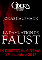 La Damnation de Faust Live - opera de Paris - poster