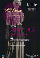 La fanciulla del west - poster